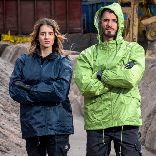 Αδιάβροχο μπουφάν RONY II NAVY - Stenso.gr