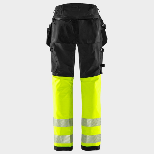 Παντελόνι εργασίας FRISTADS CRAFTSMAN HV YELLOW/BLACK - Stenso.gr