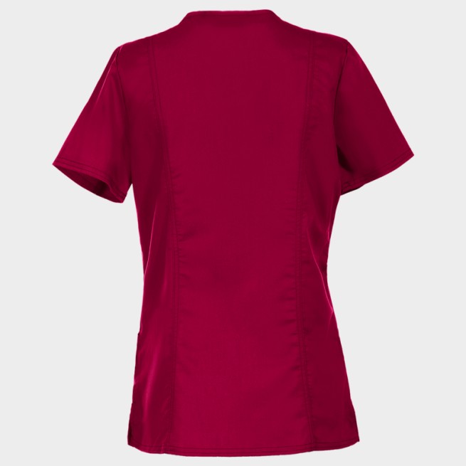 Γυναικεία ιατρική μπλούζα CHEROKEE V-NECK BURGUNDY WWE620 - Stenso.gr