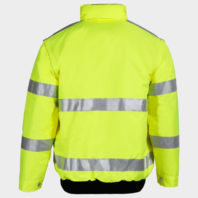 Μπουφάν υψηλής ορατότητας GROVER HV YELLOW - Stenso.gr