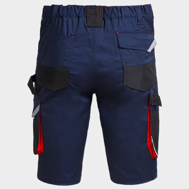 Βερμούδα εργασίας Kastor Stretch DARK BLUE/RED - Stenso.gr