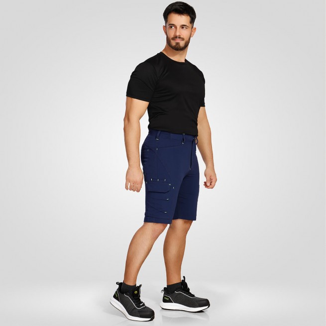 Βερμούδα εργασίας VIGOR GREY/ORANGE - Stenso.gr