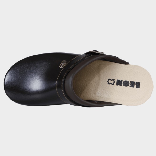LEON BROWN Man's clogs - Stenso.gr