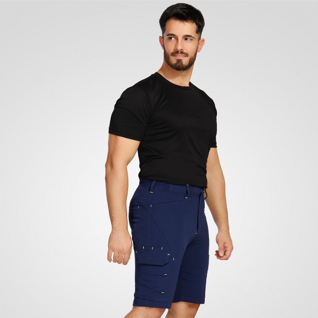 Βερμούδα εργασίας VIGOR BLACK/RED - Stenso.gr