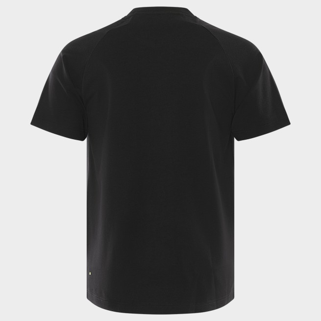 Κοντομάνικη μπλούζα FRISTADS HEAVY STRETCH BLACK - Stenso.gr