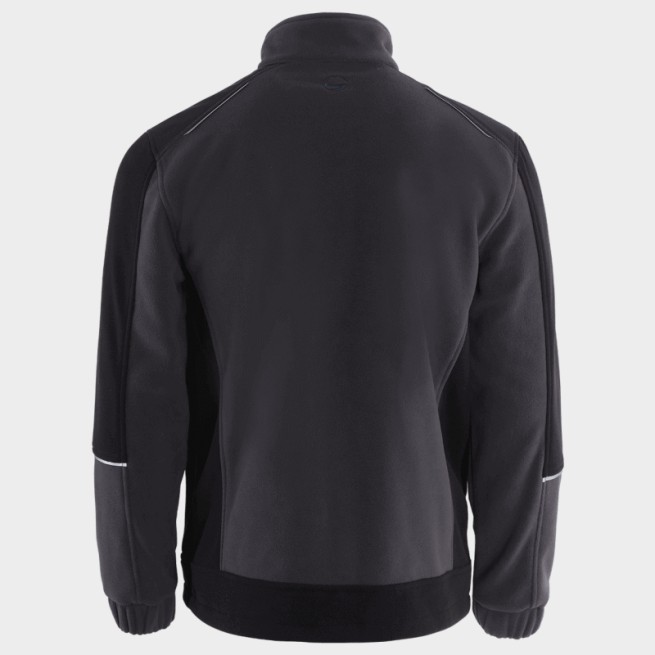 Ζακέτα φλιζ REVOLT FLEECE GREY/BLACK/PETROL - Stenso.gr