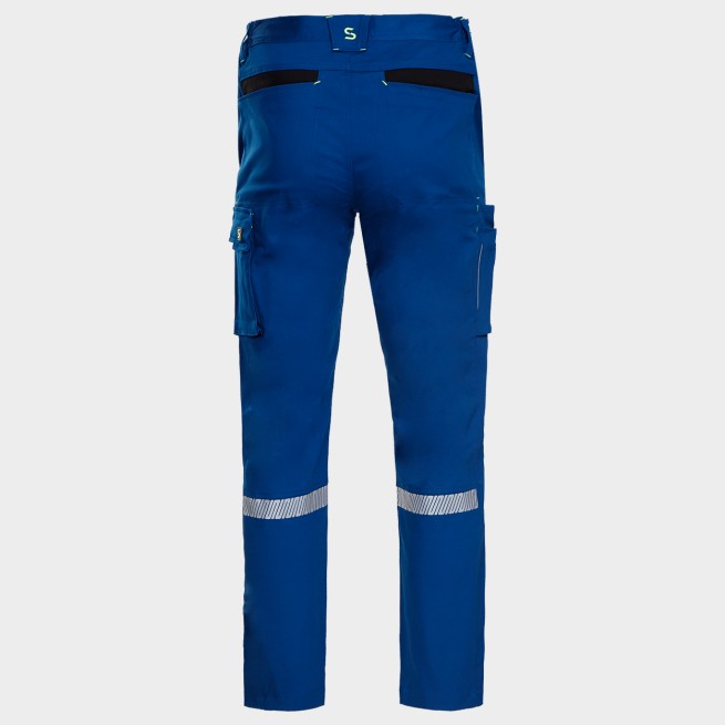 Παντελόνι εργασίας MELBOURNE STRETCH SPECIAL ROYAL BLUE/BLACK - Stenso.gr