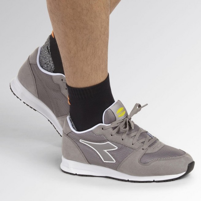 Αθλητικά παπούτσια DIADORA CREW MICROMESH GREY OB SRC - Stenso.gr