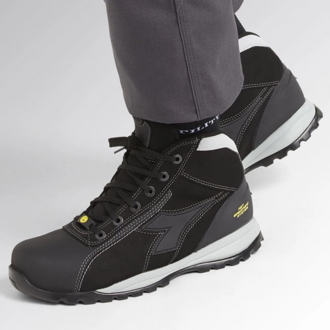 Παπούτσια ασφαλείας DIADORA GLOVE TECH HI PRO S3 SRA HRO ESD - Stenso.gr