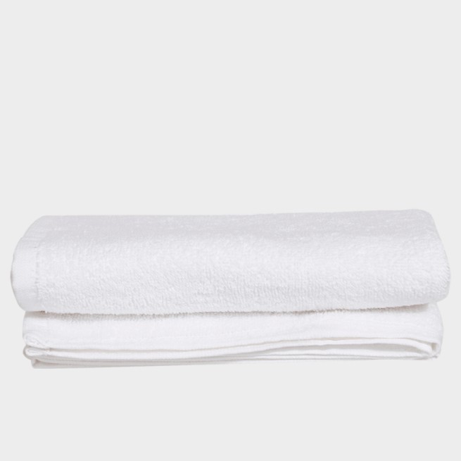 Πετσέτα 400 γρ./m², 70x140 εκ. BU WHITE - Stenso.gr