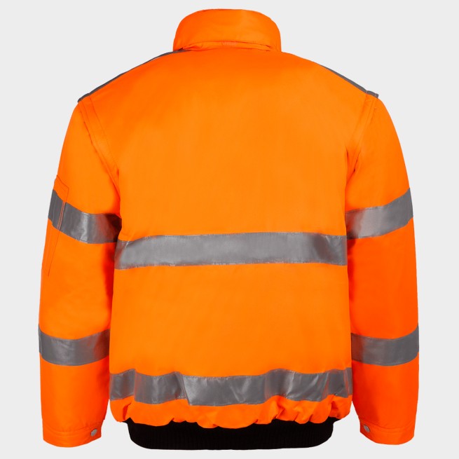Μπουφάν υψηλής ορατότητας CLOVELLY HV ORANGE - Stenso.gr