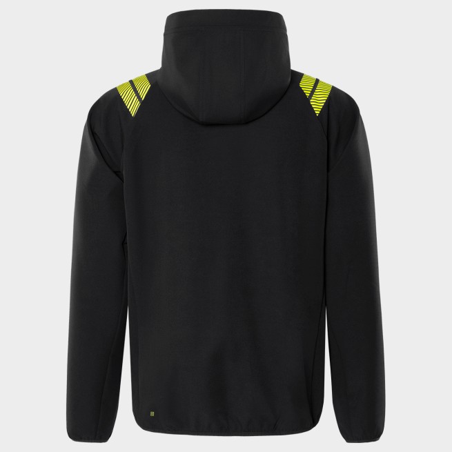 Μπουφάν εργασίας FRISTADS HOODED SOFTSHELL 4-STRETCH BLACK - Stenso.gr